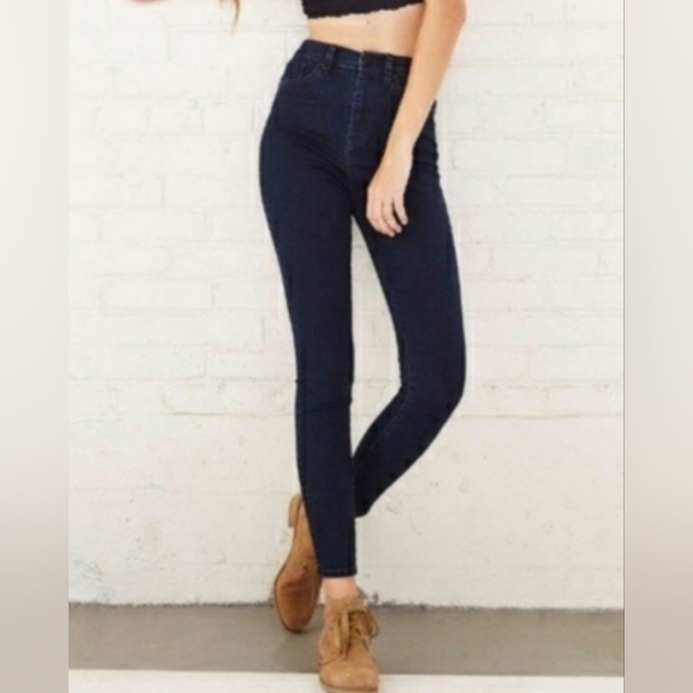 BDG High Rise Twig Ankle Jeans Dark Wash Size 32